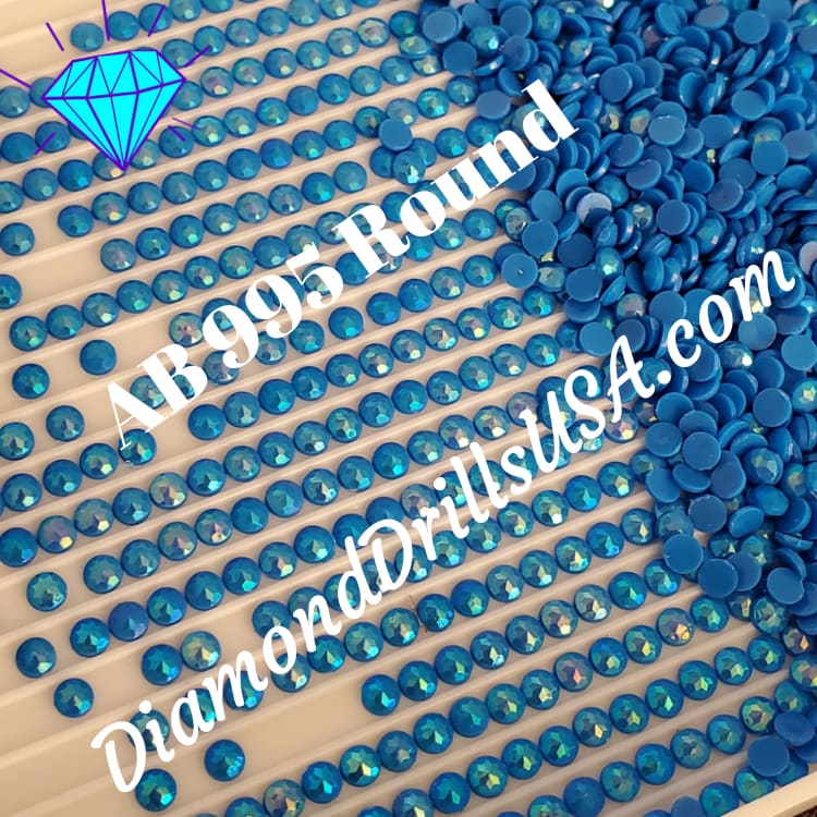 AB 995 ROUND Aurora Borealis 5D Diamond Painting Drills