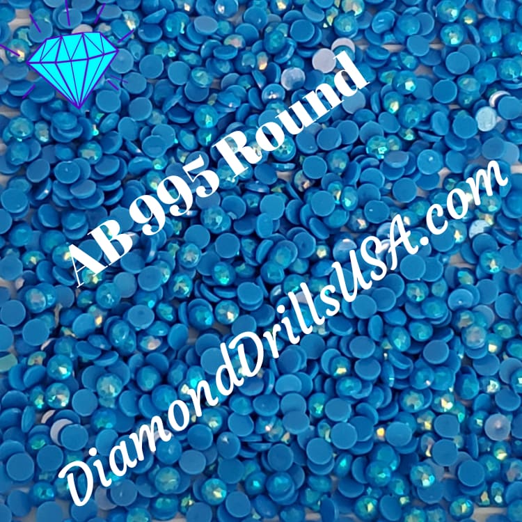 AB 995 ROUND Aurora Borealis 5D Diamond Painting Drills