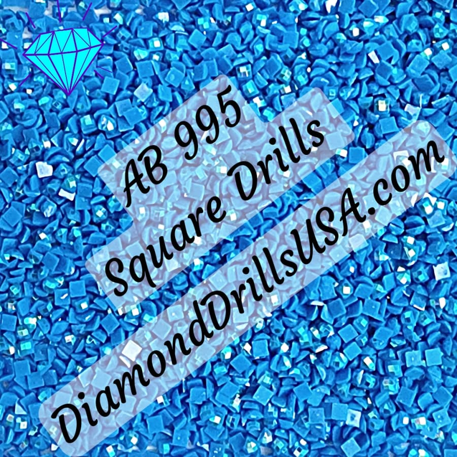 AB 995 SQUARE Aurora Borealis 5D Diamond Painting Drills