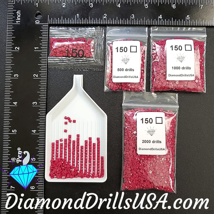 DMC 150 SQUARE 5D Diamond Painting Drills Beads DMC 150