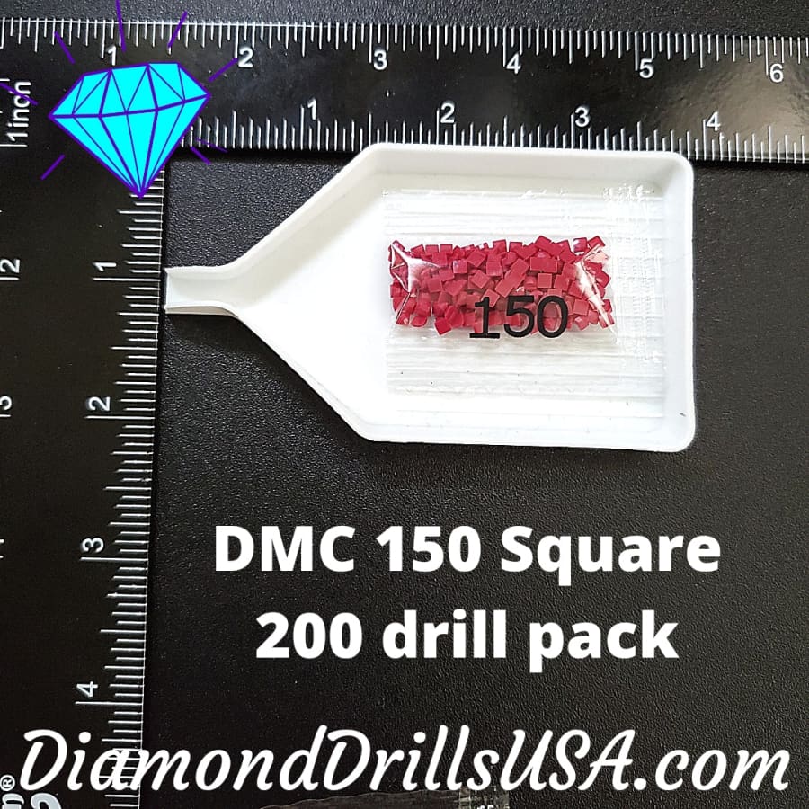 DMC 150 SQUARE 5D Diamond Painting Drills Beads DMC 150