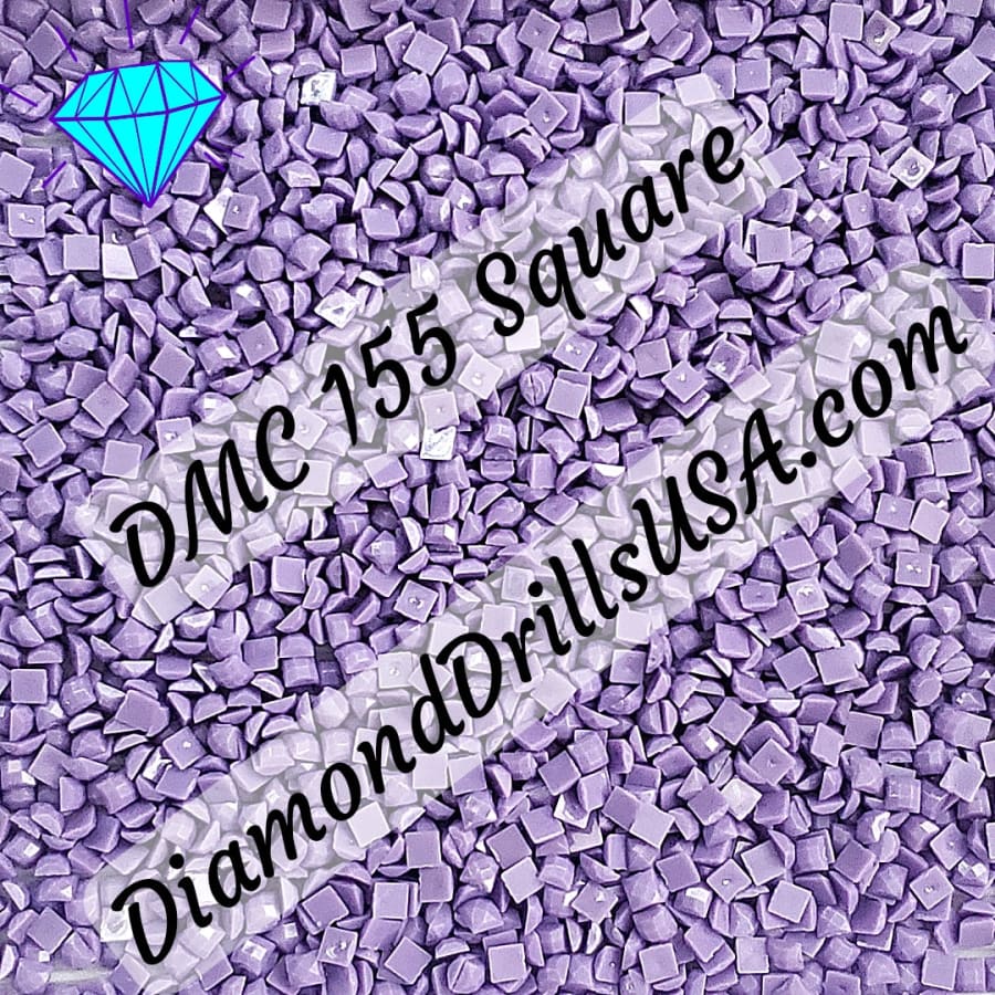 DMC 155 SQUARE 5D Diamond Painting Drills Beads DMC 155