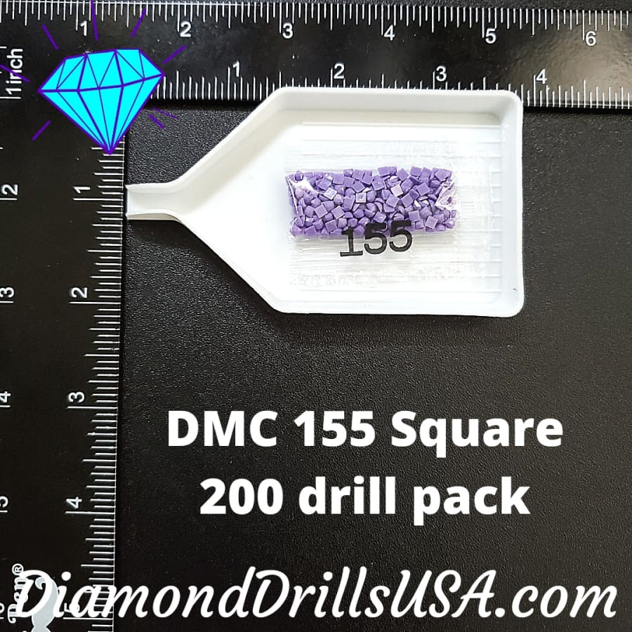 DMC 155 SQUARE 5D Diamond Painting Drills Beads DMC 155