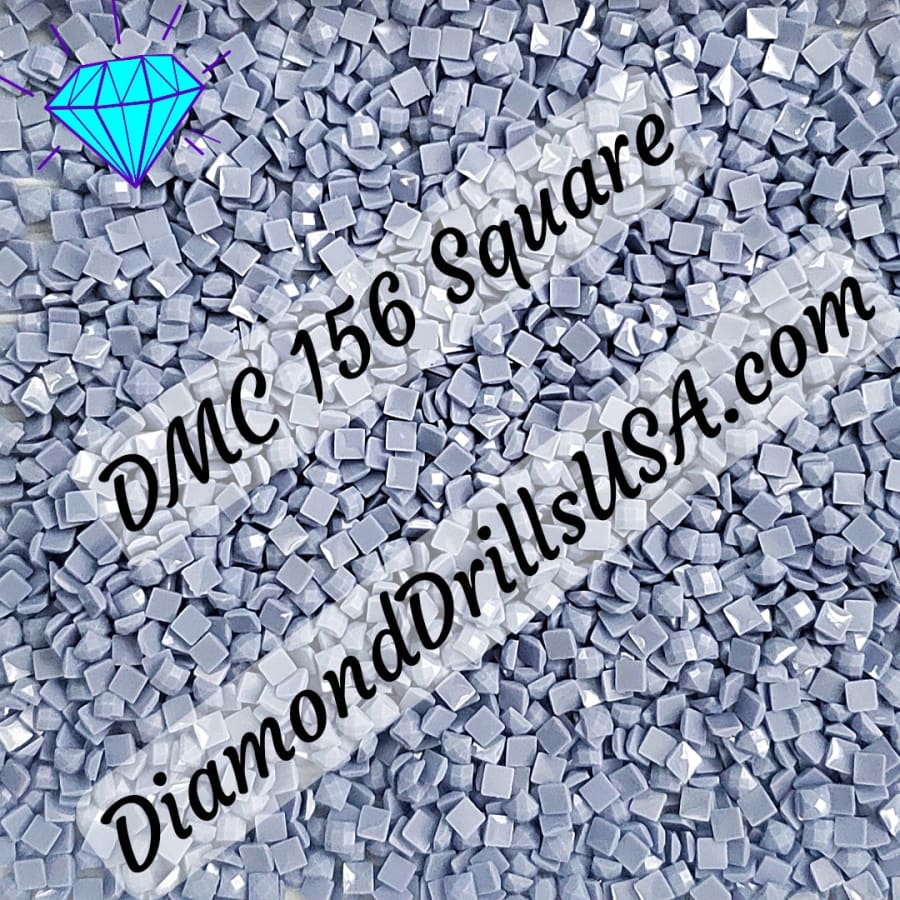 DMC 156 SQUARE 5D Diamond Painting Drills Beads DMC 156