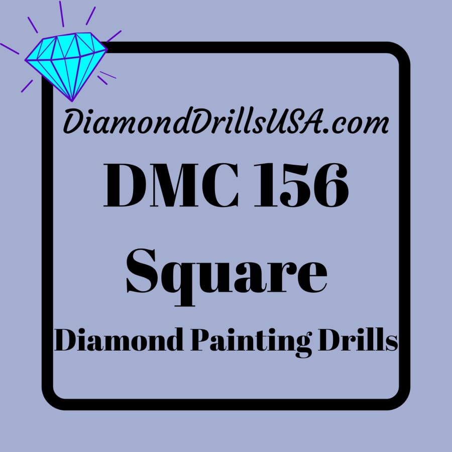 DMC 156 SQUARE 5D Diamond Painting Drills Beads DMC 156