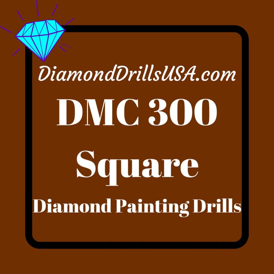 DMC 300 SQUARE 5D Diamond Painting Drills Beads DMC 300 Very