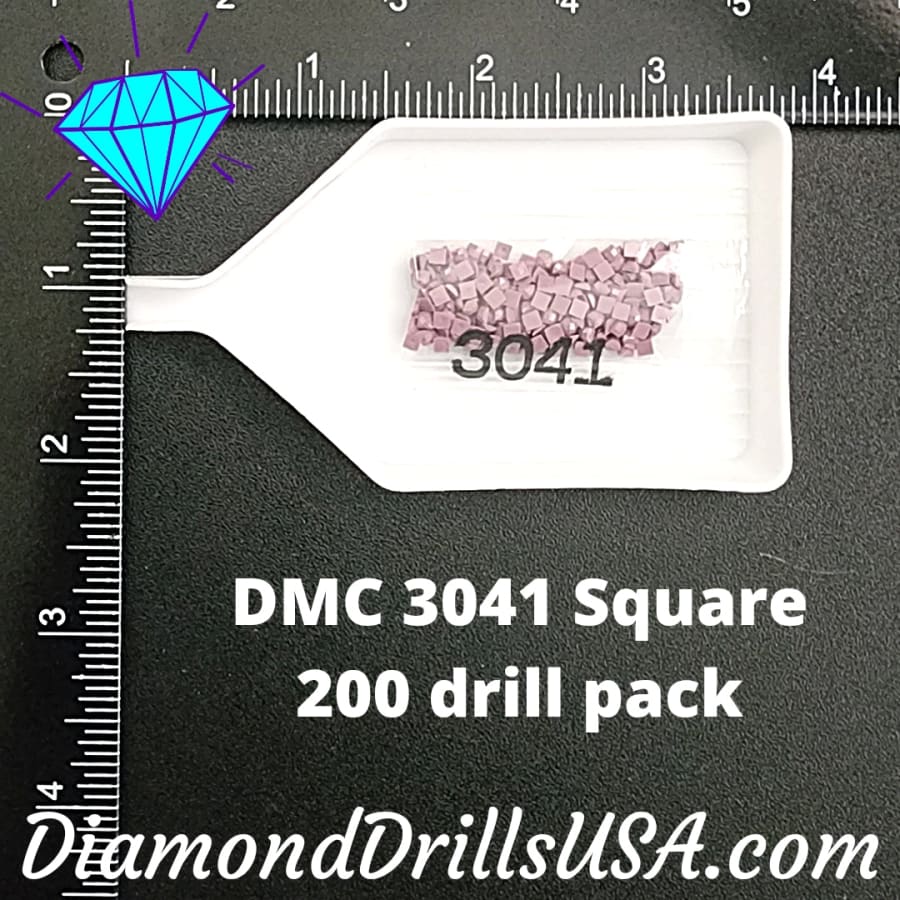 DMC 3041 SQUARE 5D Diamond Painting Drills Beads DMC 3041