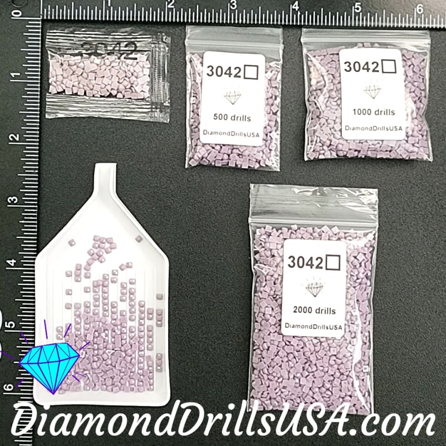 DMC 3042 SQUARE 5D Diamond Painting Drills Beads DMC 3042