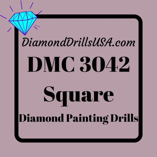 DMC 3042 SQUARE 5D Diamond Painting Drills Beads DMC 3042
