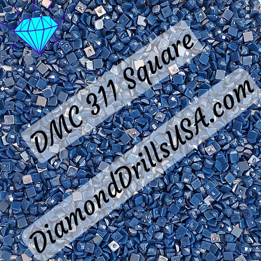 DMC 311 SQUARE 5D Diamond Painting Drills Beads DMC 311