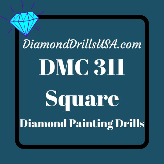 DMC 311 SQUARE 5D Diamond Painting Drills Beads DMC 311