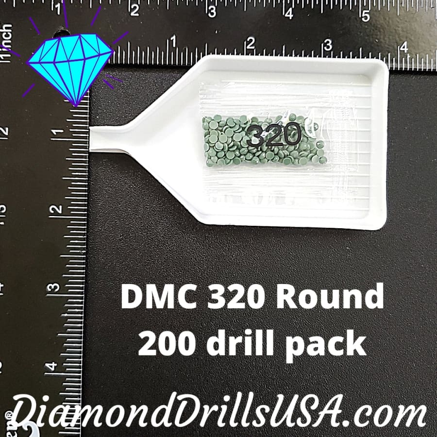 DMC 320 ROUND 5D Diamond Painting Drills Beads DMC 320