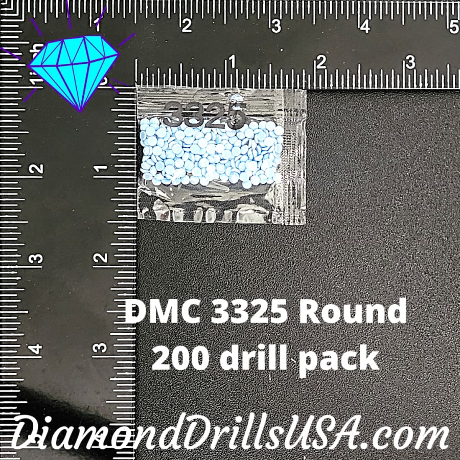 DMC 3325 ROUND 5D Diamond Painting Drills Beads DMC 3325
