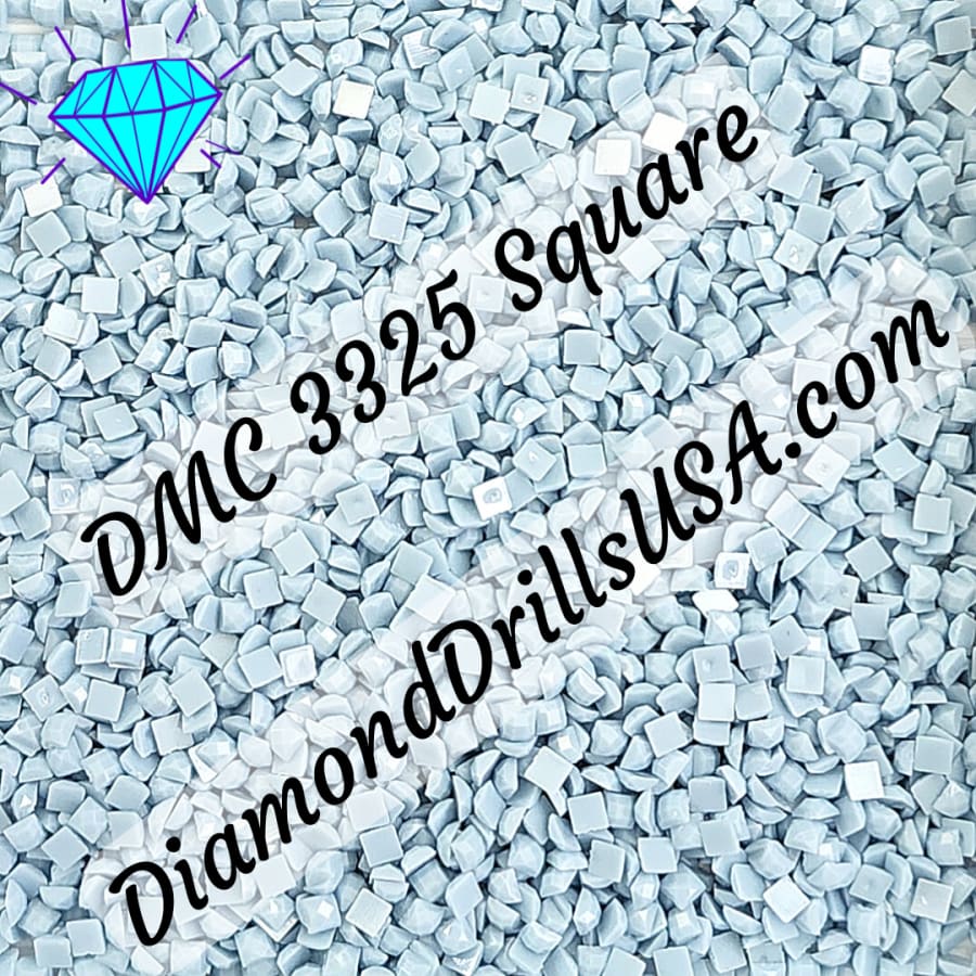 DMC 3325 SQUARE 5D Diamond Painting Drills Beads DMC 3325