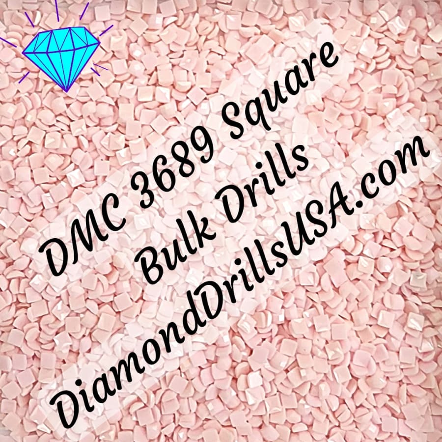 DMC 3689 SQUARE 5D Diamond Painting Drills Beads DMC 3689