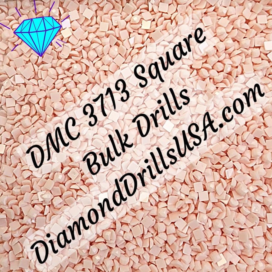DMC 3713 SQUARE 5D Diamond Painting Drills Beads DMC 3713