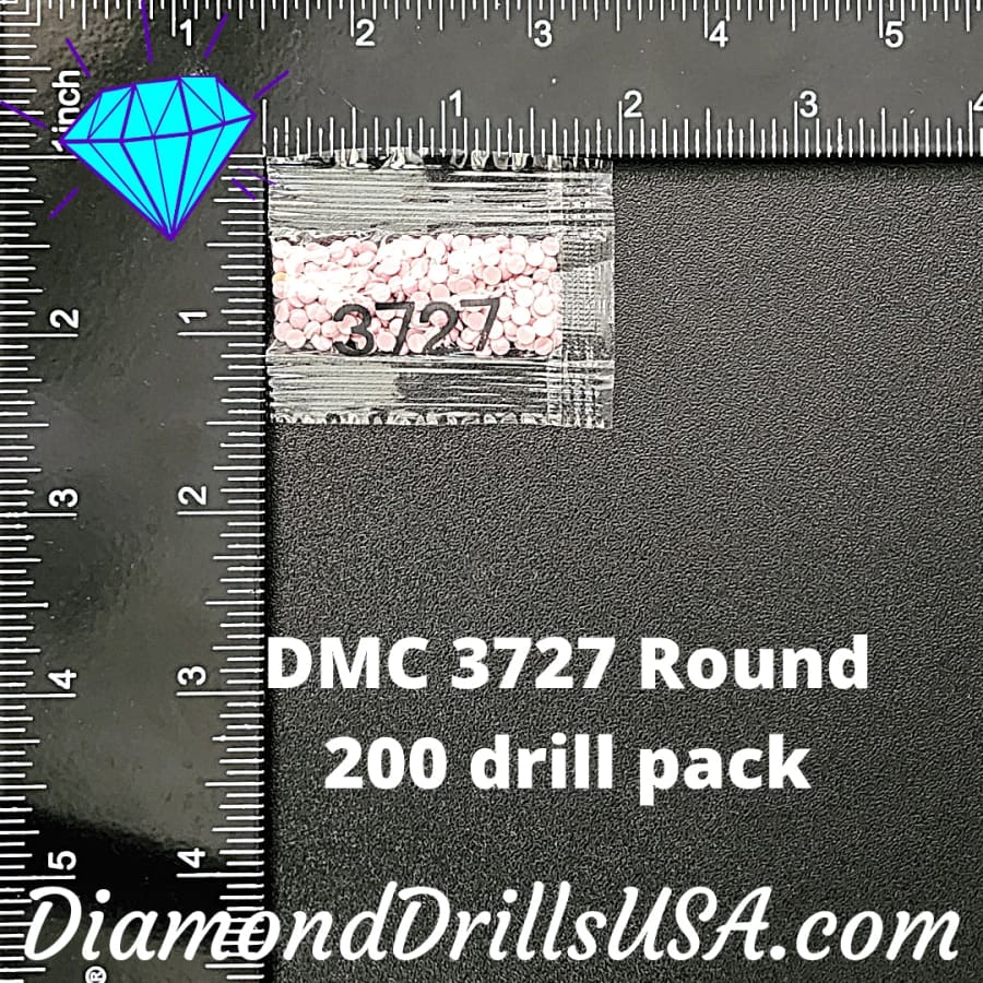 DMC 3727 ROUND 5D Diamond Painting Drills Beads DMC 3727
