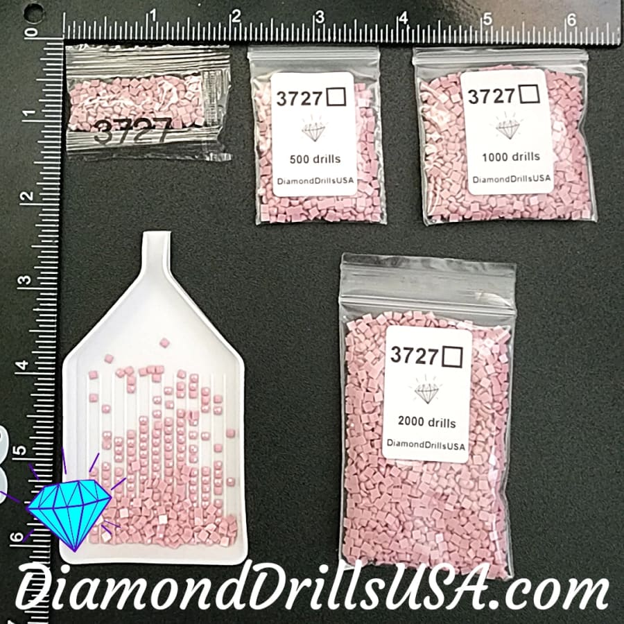 DMC 3727 SQUARE 5D Diamond Painting Drills Beads DMC 3727