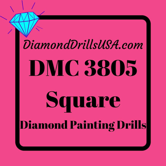 DMC 3805 SQUARE 5D Diamond Painting Drills Beads DMC 3805