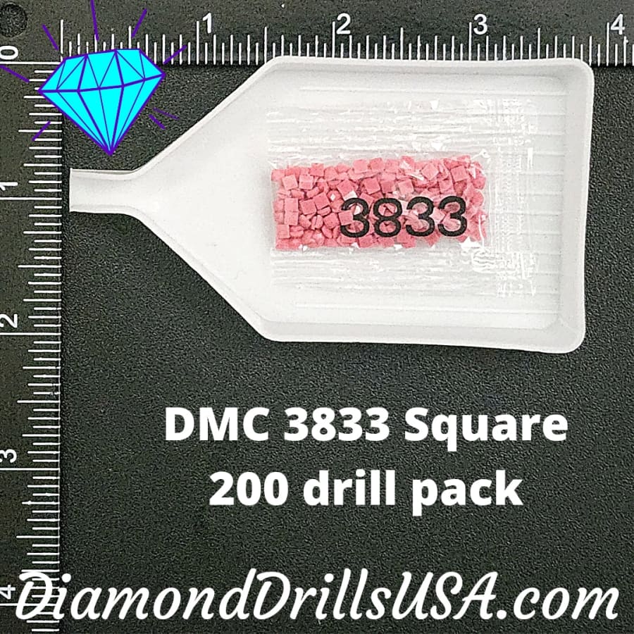 DMC 3833 SQUARE 5D Diamond Painting Drills Beads DMC 3833