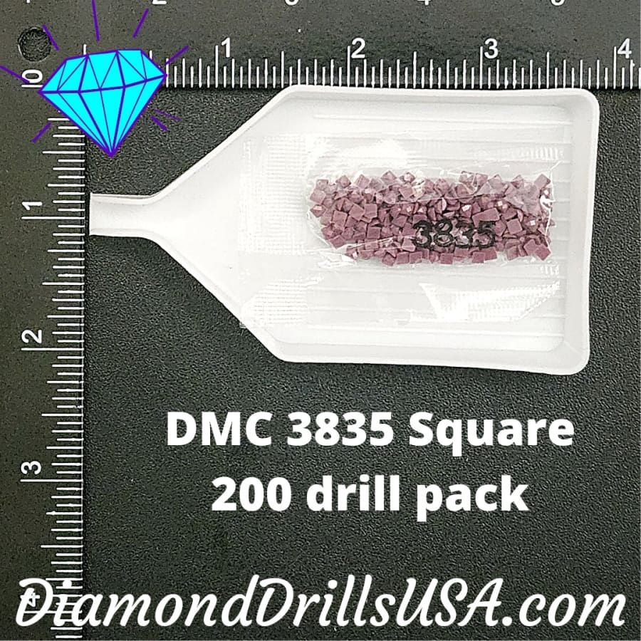 DMC 3835 SQUARE 5D Diamond Painting Drills Beads DMC 3835