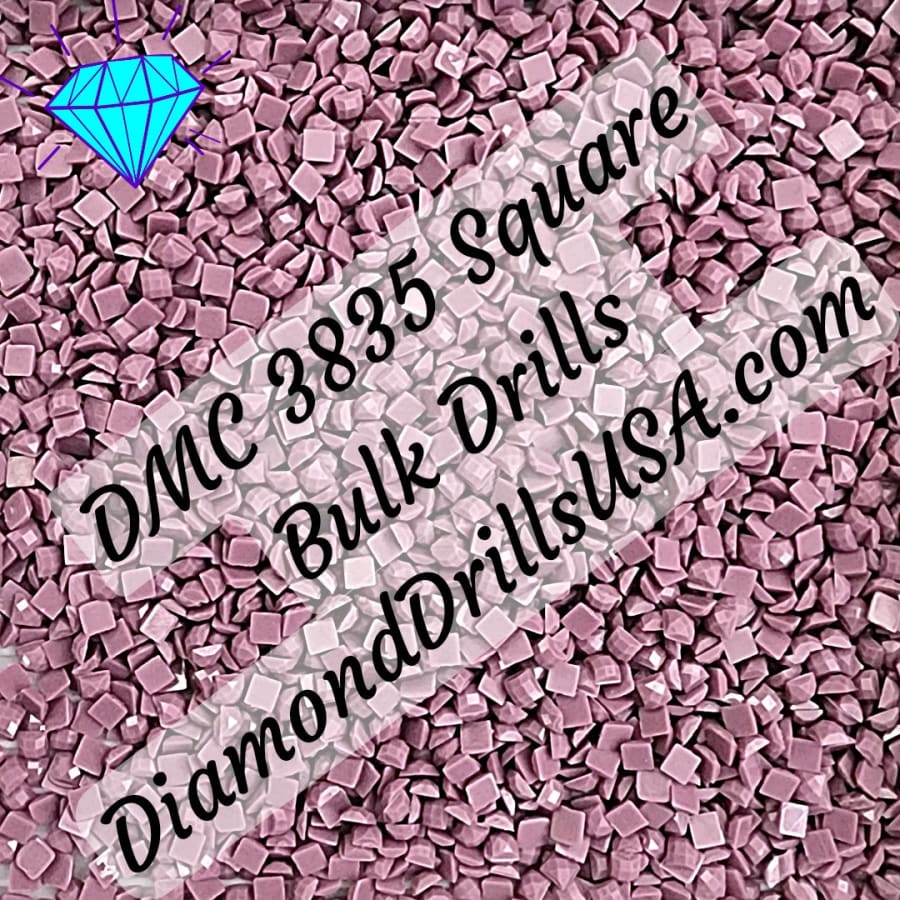 DMC 3835 SQUARE 5D Diamond Painting Drills Beads DMC 3835