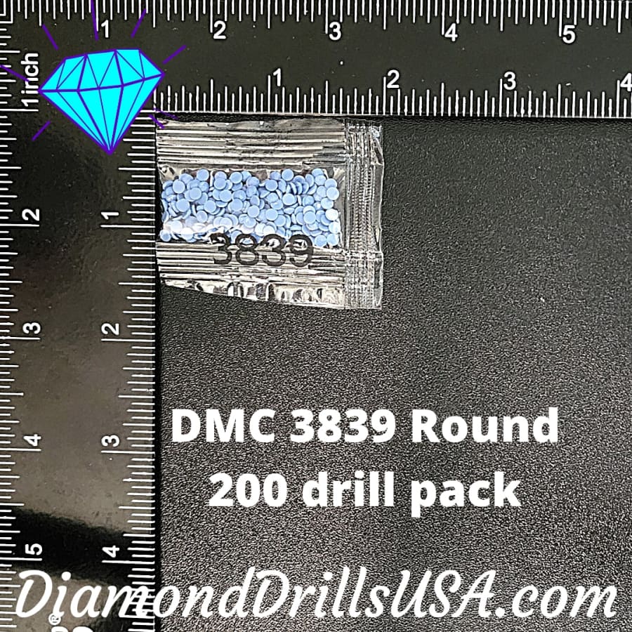 DMC 3839 ROUND 5D Diamond Painting Drills Beads DMC 3839