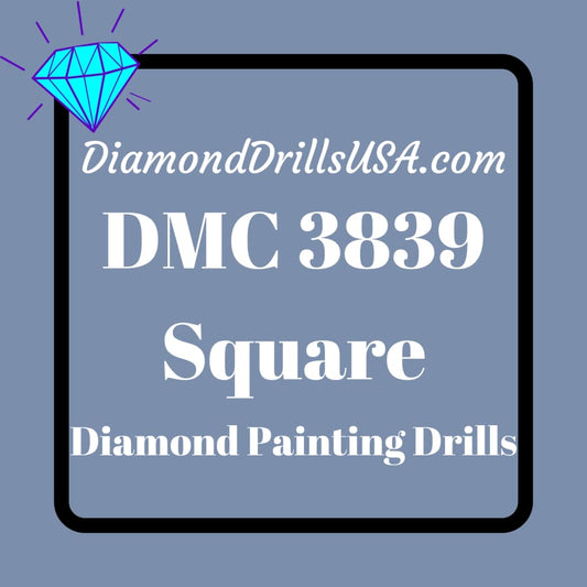 DMC 3839 SQUARE 5D Diamond Painting Drills Beads DMC 3839