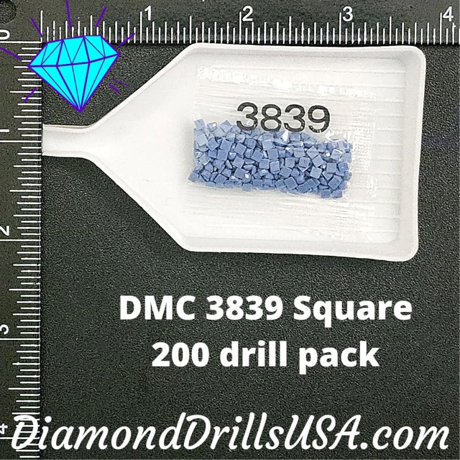 DMC 3839 SQUARE 5D Diamond Painting Drills Beads DMC 3839