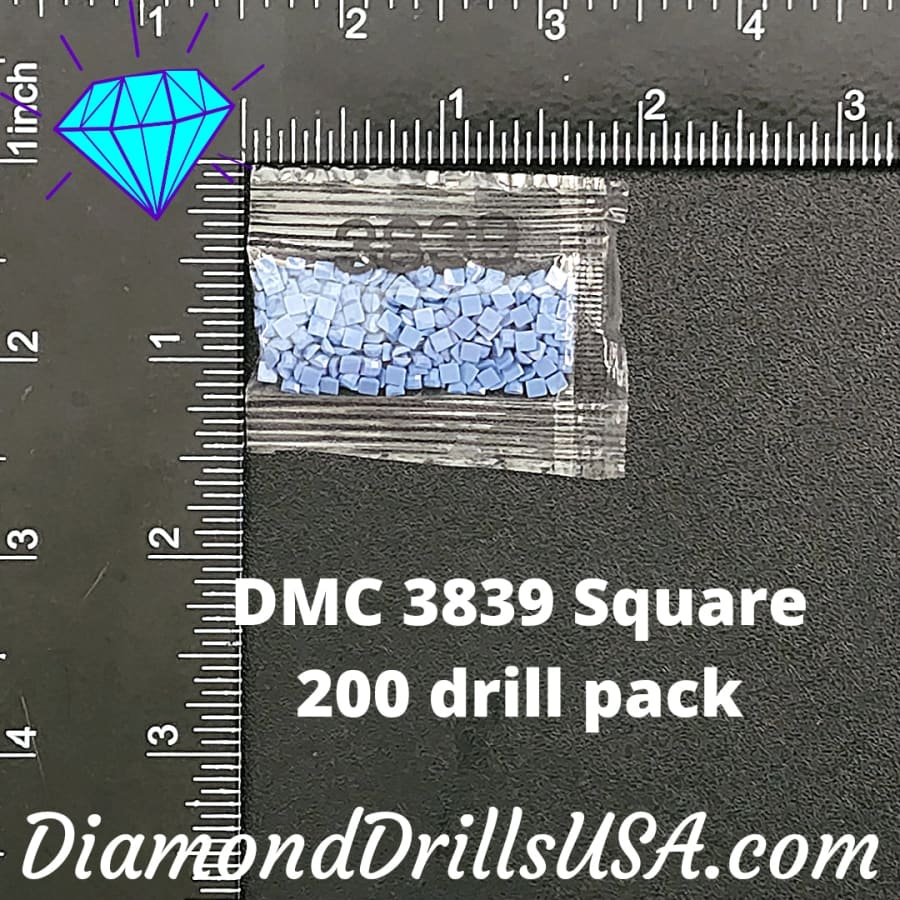 DMC 3839 SQUARE 5D Diamond Painting Drills Beads DMC 3839