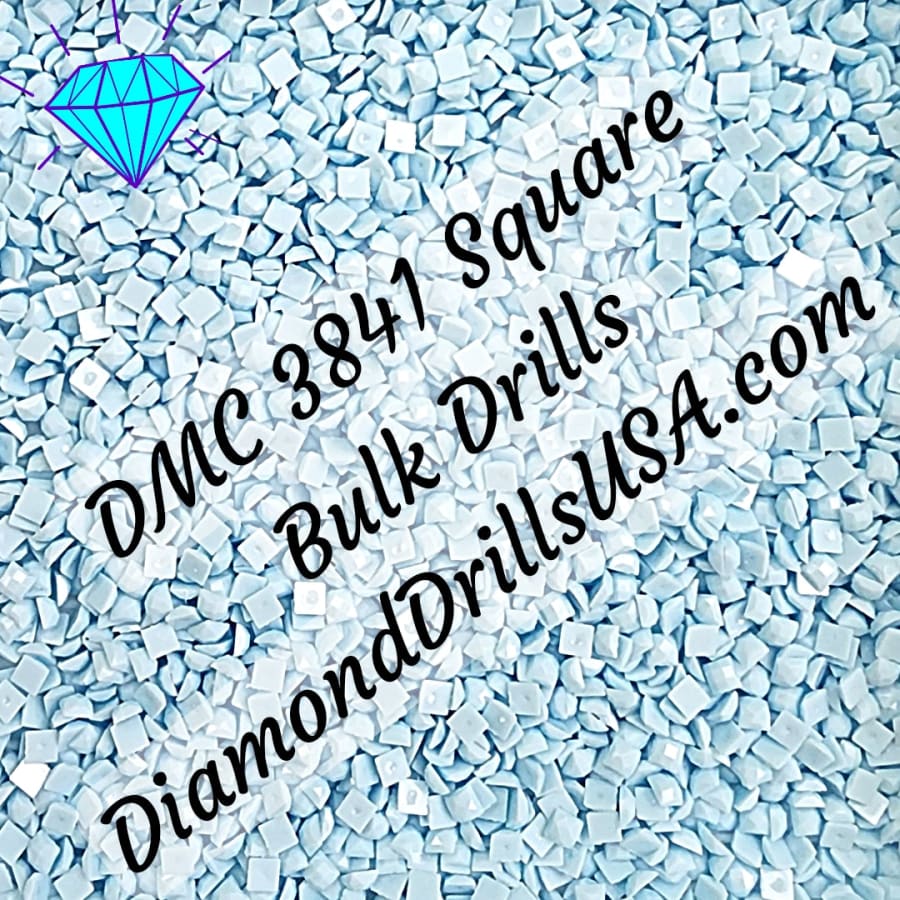 DMC 3841 SQUARE 5D Diamond Painting Drills Beads DMC 3841
