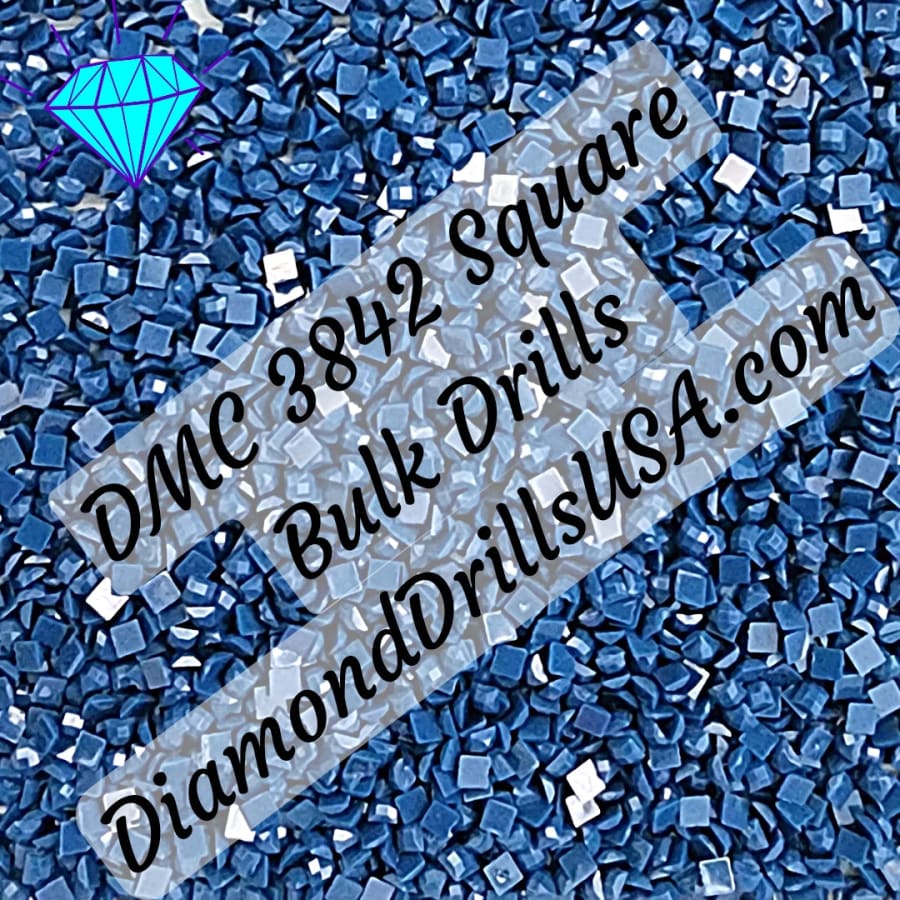 DMC 3842 SQUARE 5D Diamond Painting Drills Beads DMC 3842