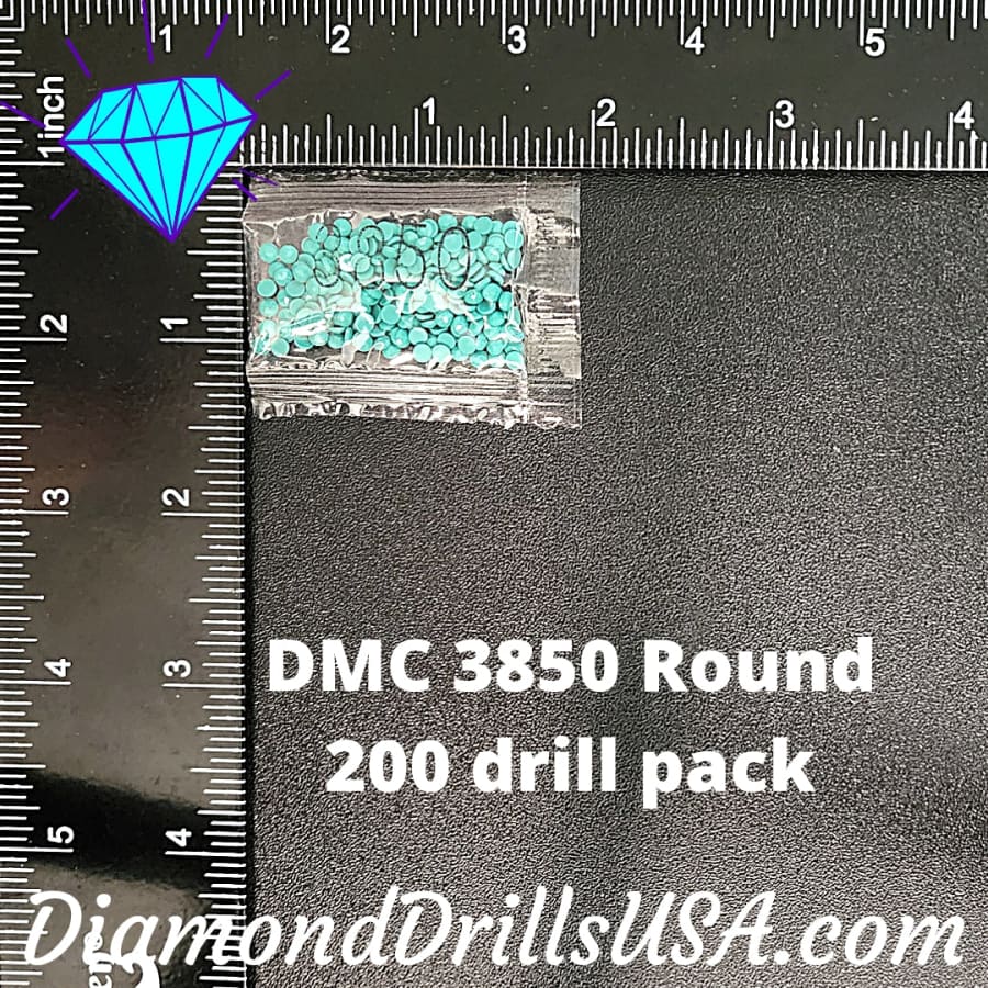 DMC 3850 ROUND 5D Diamond Painting Drills Beads DMC 3850