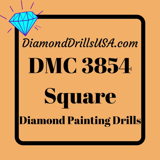 DMC 3854 SQUARE 5D Diamond Painting Drills Beads DMC 3854