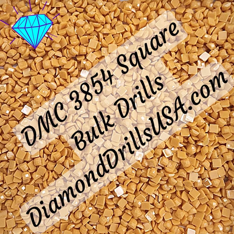 DMC 3854 SQUARE 5D Diamond Painting Drills Beads DMC 3854