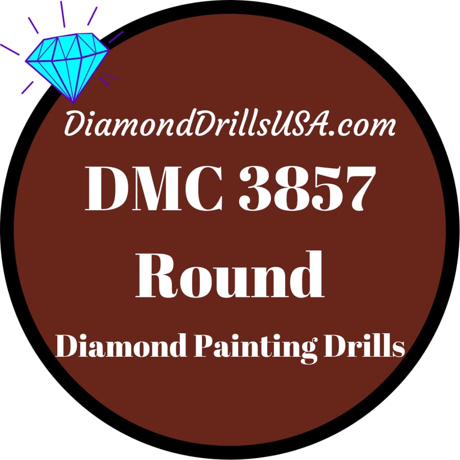 DMC 3857 ROUND 5D Diamond Painting Drills Beads DMC 3857