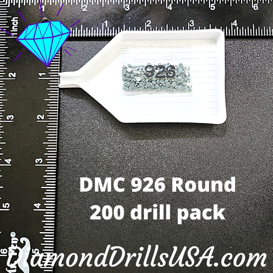DMC 926 ROUND 5D Diamond Painting Drills Beads DMC 926
