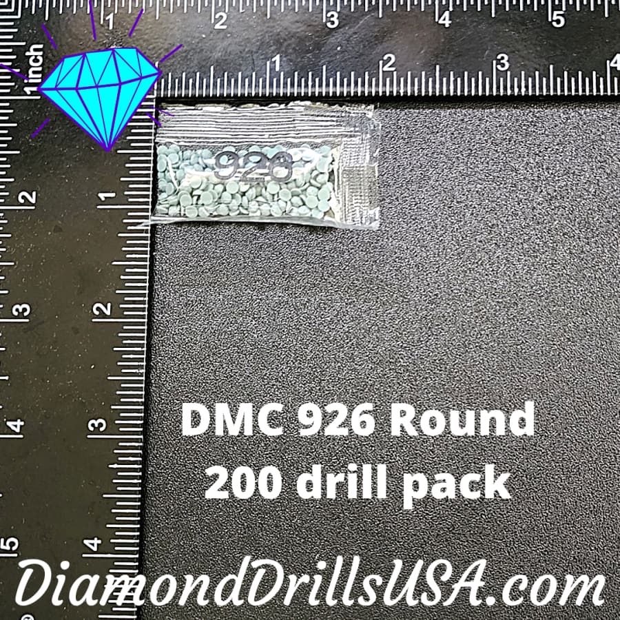 DMC 926 ROUND 5D Diamond Painting Drills Beads DMC 926