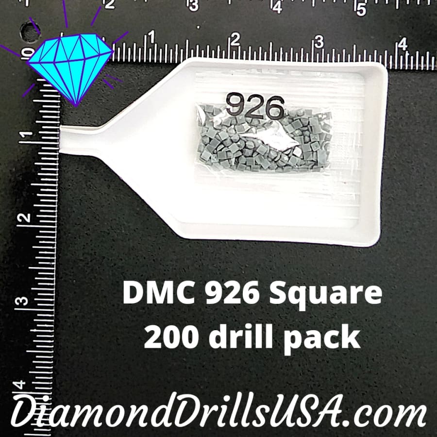 DMC 926 SQUARE 5D Diamond Painting Drills Beads DMC 926