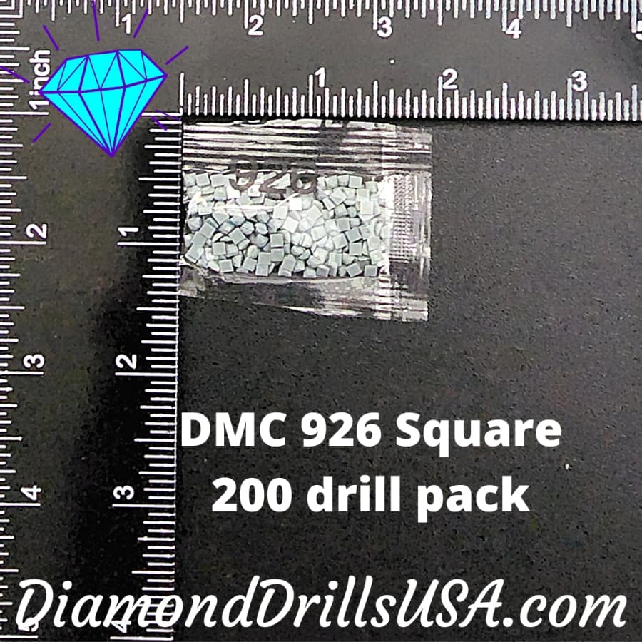 DMC 926 SQUARE 5D Diamond Painting Drills Beads DMC 926