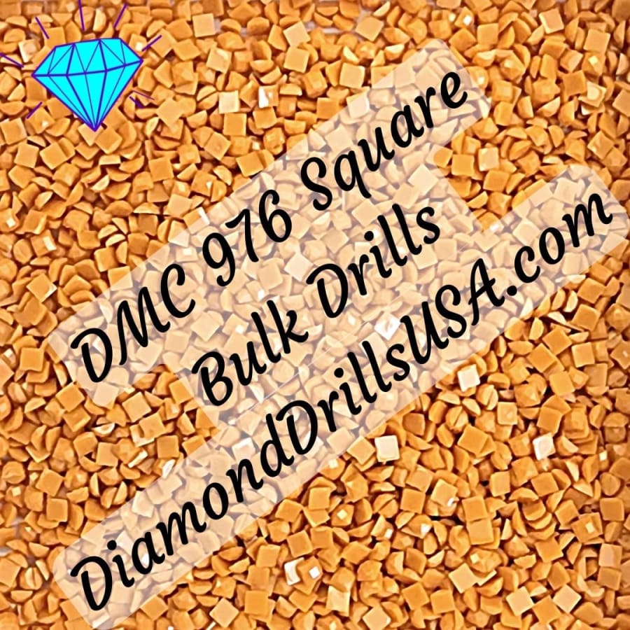 DMC 976 SQUARE 5D Diamond Painting Drills Beads DMC 976
