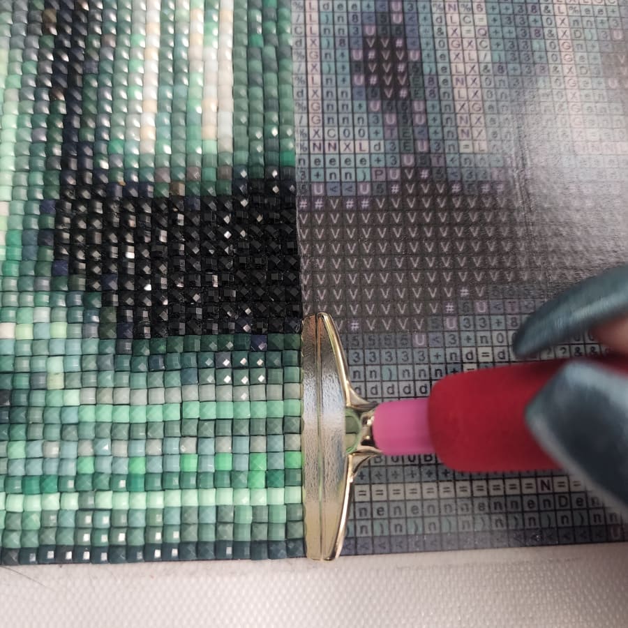 Flat Tip Metal Straightener Pen Replacement Head Diamond