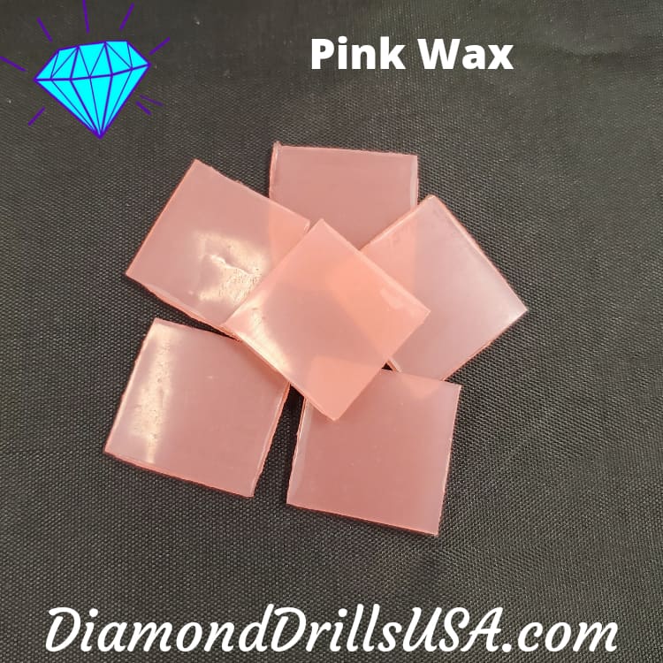 Pink Wax Clay for Diamond Painting Mud Small Square 2cm