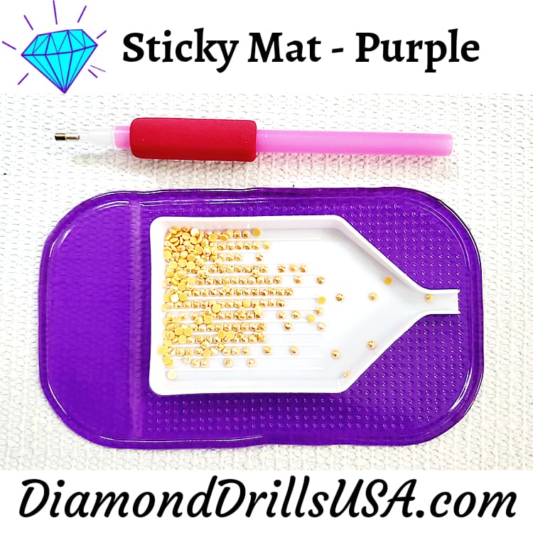 DiamondDrillsUSA - Sticky Mat Green Non-Slip Pad Tray & Accessory