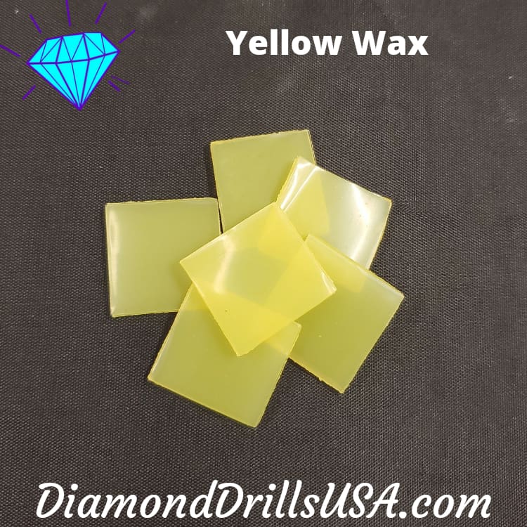 DiamondDrillsUSA - Yellow Wax Clay for Diamond Painting 6pcs Mud Small  Square 2cm Putty