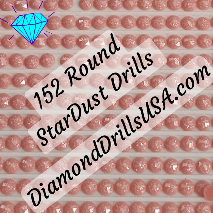 152 StarDust ROUND Pearl Mica Dust 5D Diamond Painting