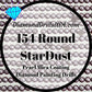 154 StarDust ROUND Pearl Mica Dust 5D Diamond Painting