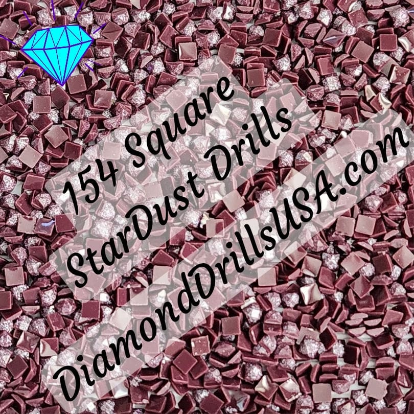 154 StarDust SQUARE Pearl Mica Dust 5D Diamond Painting