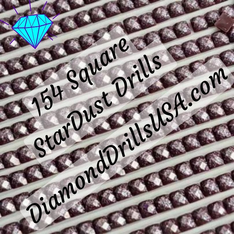 154 StarDust SQUARE Pearl Mica Dust 5D Diamond Painting