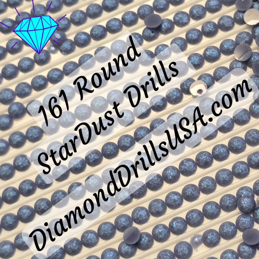 161 StarDust ROUND Pearl Mica Dust 5D Diamond Painting